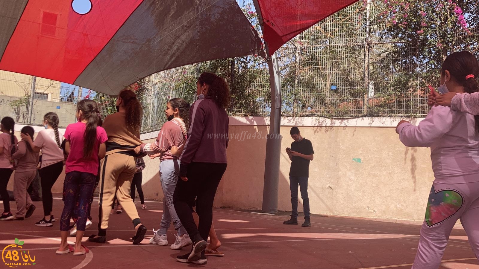 فيديو: فعاليات ترفيهية للصغار في النادي الاسلامي بيافا 